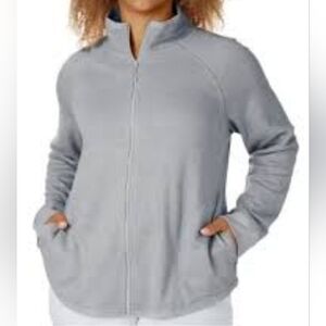 Carole Hochman - Fleece Zip-up Sweatshirt Jacket - Size XL